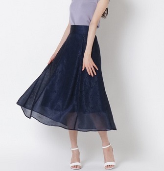 ZIPマーシュ彩衣装スカート