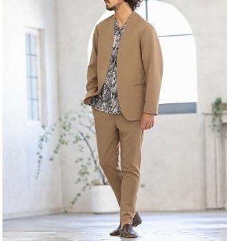 オールドルーキー城拓也役中川大志衣装ジャケットとパンツ