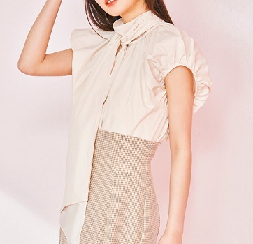 ZIPマーシュ彩衣装ブラウス