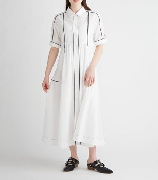 ZIPマーシュ彩衣装ワンピース