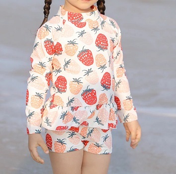 監察医朝顔つぐみ役加藤柚凪ちゃん衣装水着