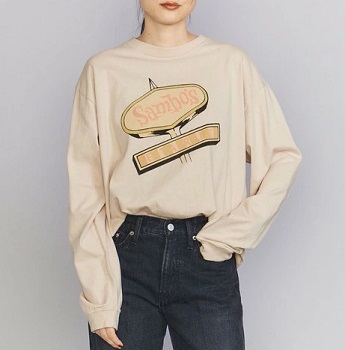silent1話青羽紬役川口春奈さん衣装Tシャツ