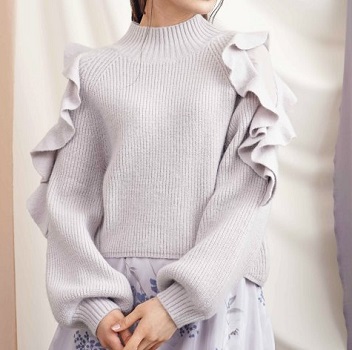 ラヴィット田村真子アナ衣装ニット