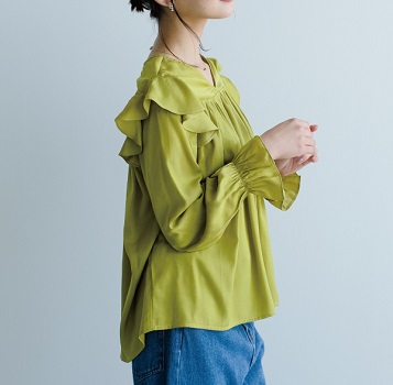最高のオバハン中島ハルコ2022年10話松本まりか衣装ブラウス
