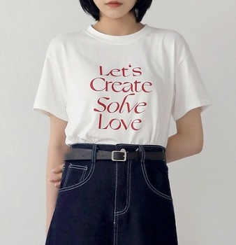 警視庁アウトサイダー4話水木直央(みずき なお)役上白石萌歌衣装Tシャツ