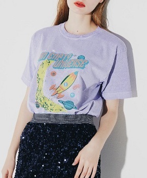 ドラマ『私がヒモを飼うなんて』6話で井桁弘恵さんが着てるTシャツ