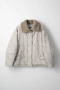 MURRAL(ミューラル)のIce flower embroidery jacket (Ivory)