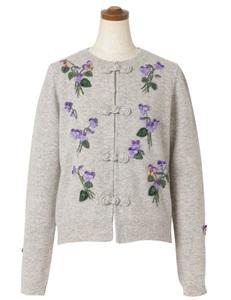KEUTAMARUYAMA(けいたまるやま)Violet Couture Knit カーディガン