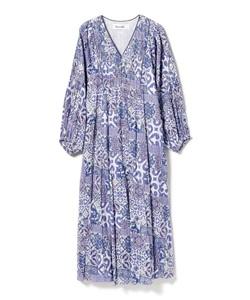 Sara mallika(サラマリカ)TILE SHIRRING DRESS