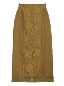 AMERIVINTAGE(アメリヴィンテージ)DIMENSIONAL FLOWER SHEER SKIRT