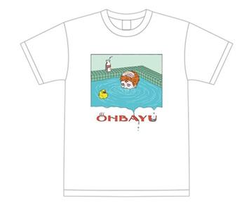 おおば湯スタッフTシャツ/ホワイト【劇中登場】