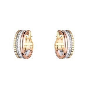boucheron(ブシュロン)QUATRE WHITE EDITION キャトル ホワイト フープイヤリング