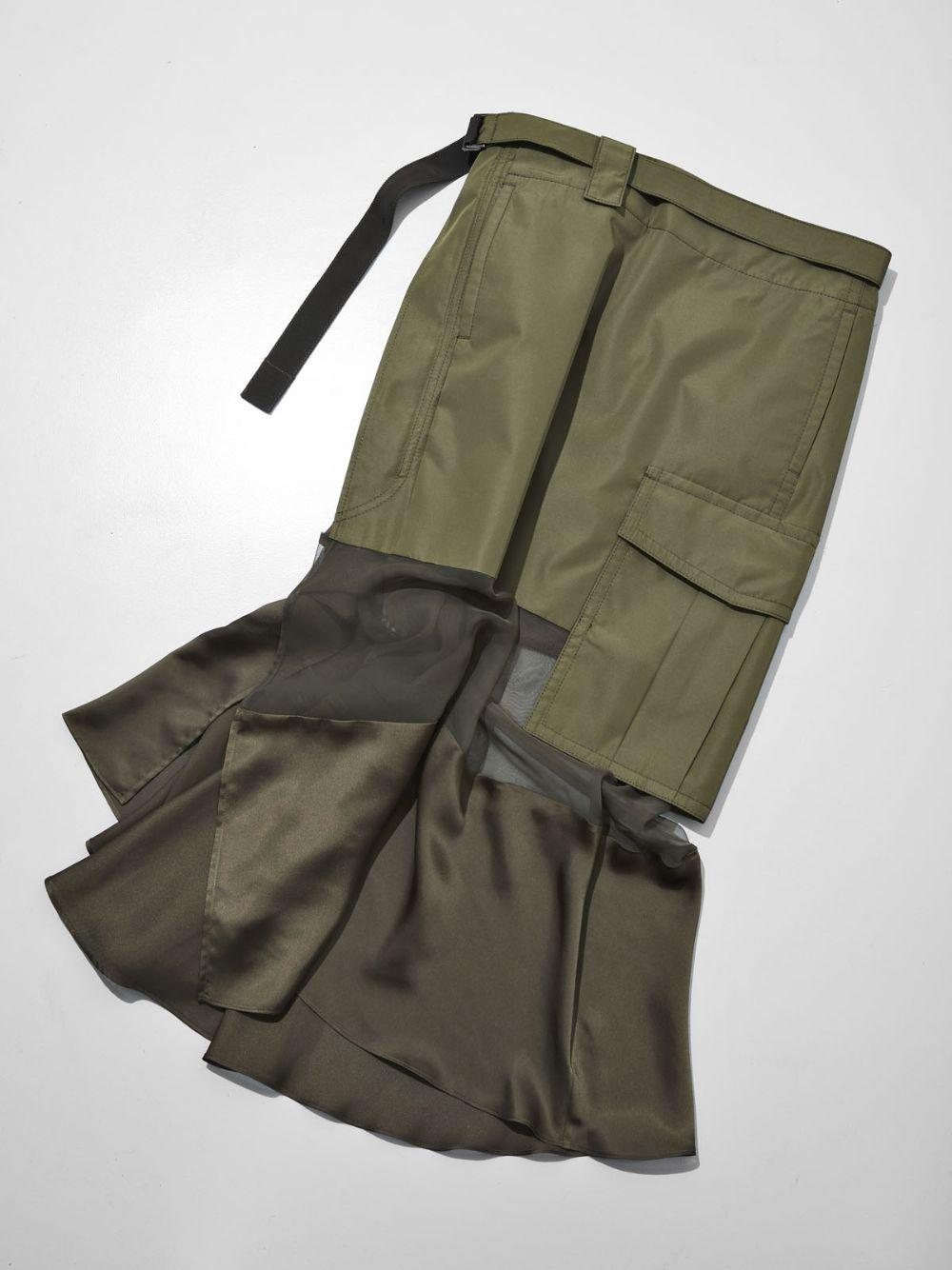 SACAI(サカイ)Fabric Combo Skirt