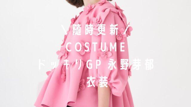 ドッキリグランプリ永野芽郁衣装(ブラウス/トップス)のブランドは？