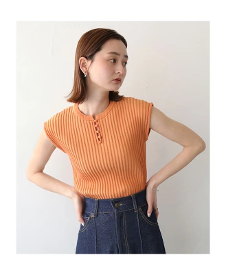 溺愛カレシの作り方1話 与田祐希 着用 CLEIO フレンチスリーブ サマーニット トップスサマーセーター ニット